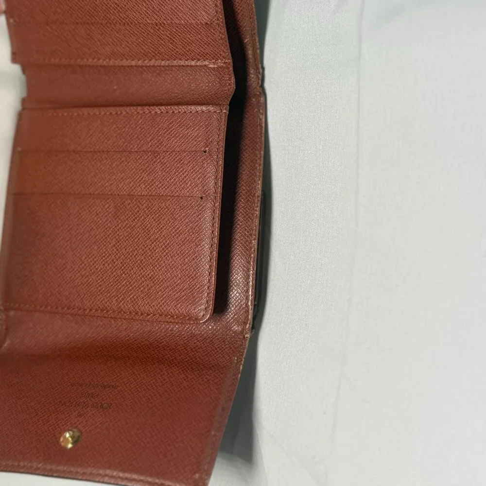 Louis Vuitton Certified Authentic Monogram Portefeuille Elise Bifold Wallet $699